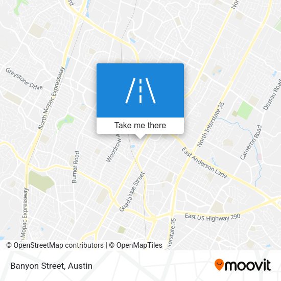 Mapa de Banyon Street