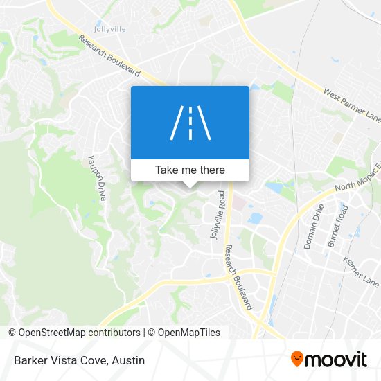 Mapa de Barker Vista Cove