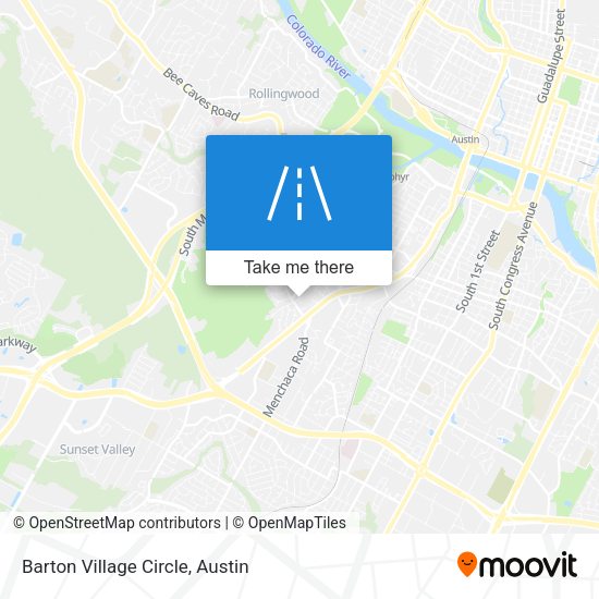 Mapa de Barton Village Circle