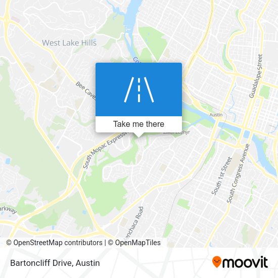 Mapa de Bartoncliff Drive