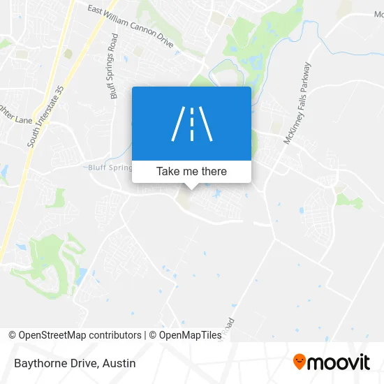 Baythorne Drive map
