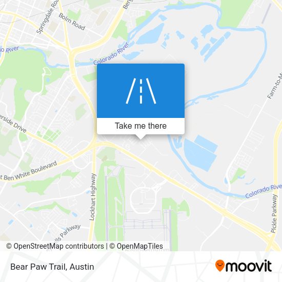 Mapa de Bear Paw Trail