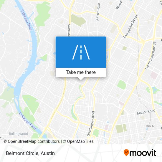 Mapa de Belmont Circle