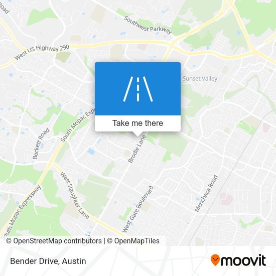 Mapa de Bender Drive