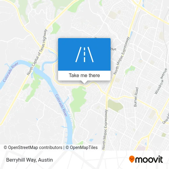 Berryhill Way map
