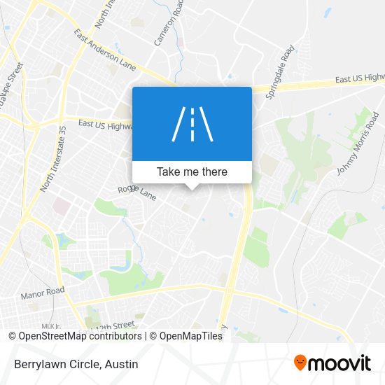Mapa de Berrylawn Circle