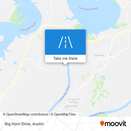 Mapa de Big Horn Drive