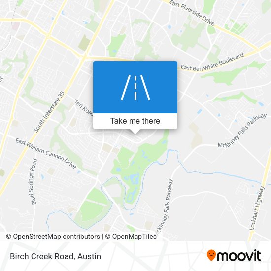 Mapa de Birch Creek Road