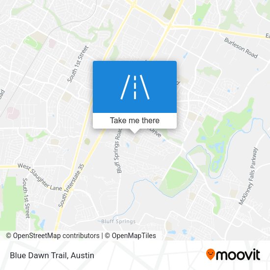 Mapa de Blue Dawn Trail