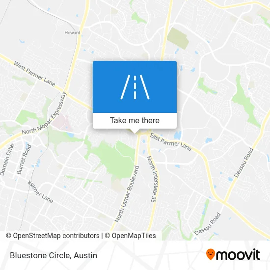 Bluestone Circle map