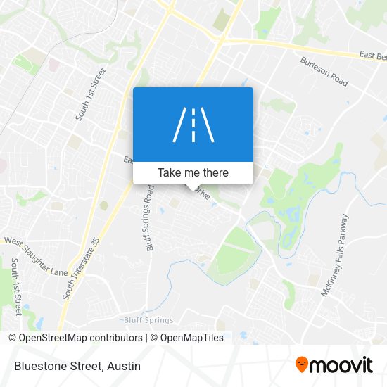 Mapa de Bluestone Street