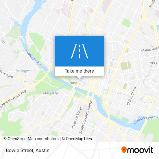 Mapa de Bowie Street