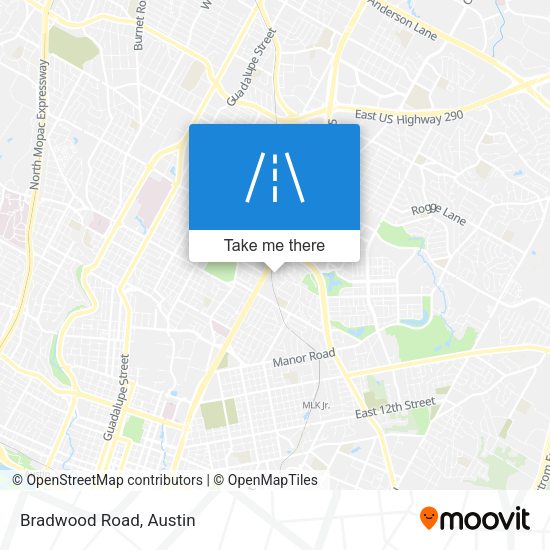 Mapa de Bradwood Road