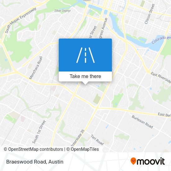 Braeswood Road map