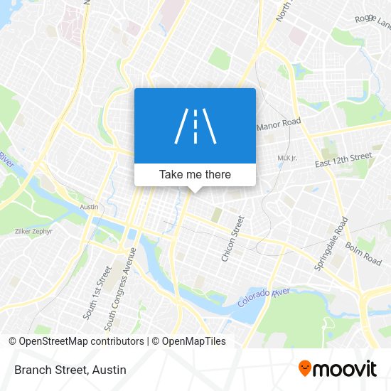 Mapa de Branch Street