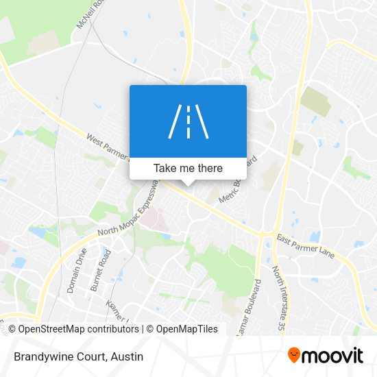 Mapa de Brandywine Court