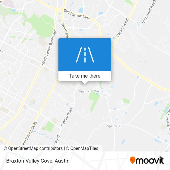 Mapa de Braxton Valley Cove