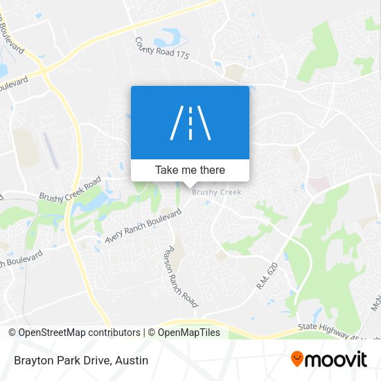 Mapa de Brayton Park Drive