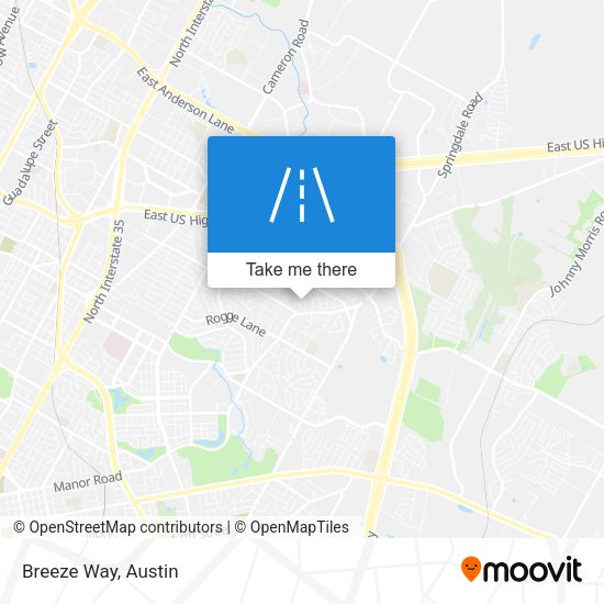 Mapa de Breeze Way