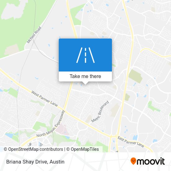 Briana Shay Drive map