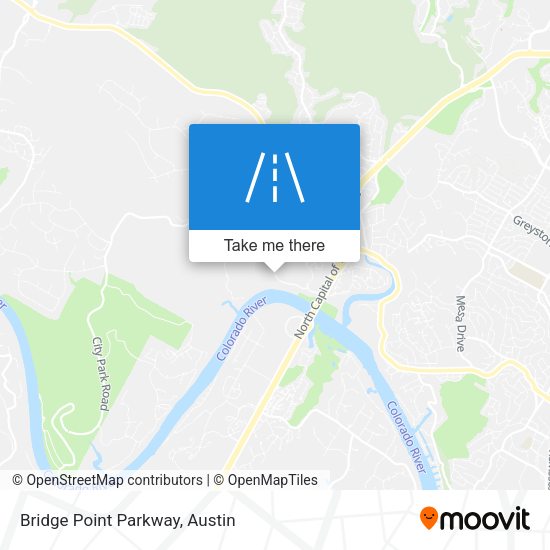 Mapa de Bridge Point Parkway
