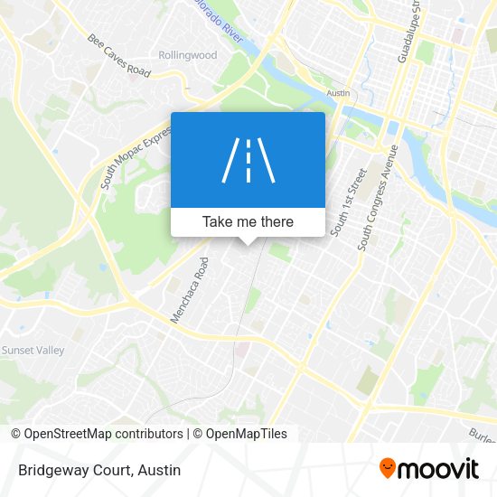 Mapa de Bridgeway Court