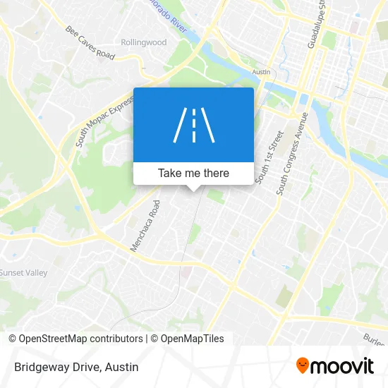 Bridgeway Drive map