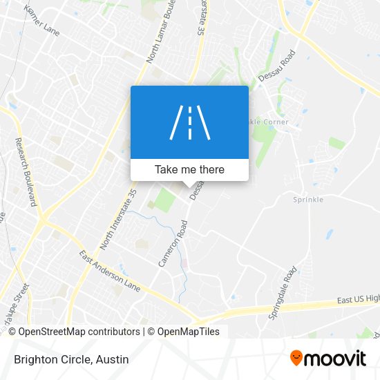 Mapa de Brighton Circle