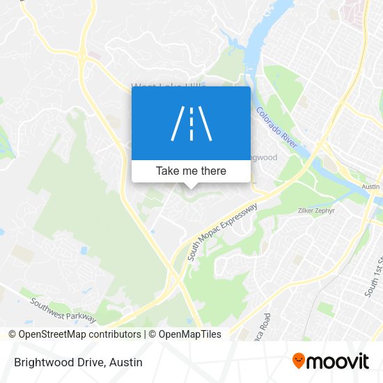Mapa de Brightwood Drive