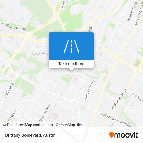 Mapa de Brittany Boulevard