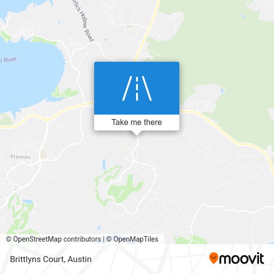 Mapa de Brittlyns Court