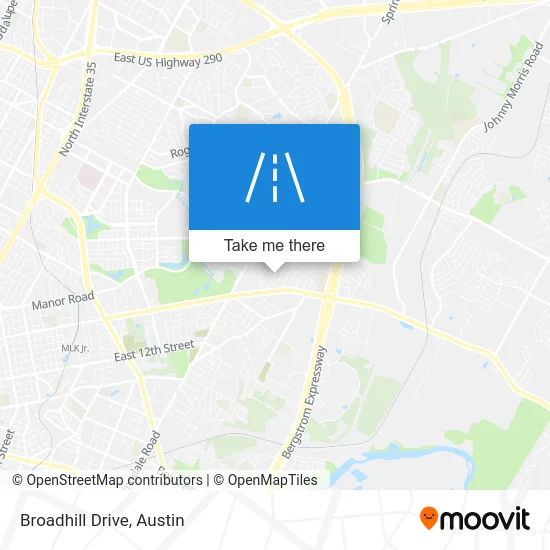 Broadhill Drive map