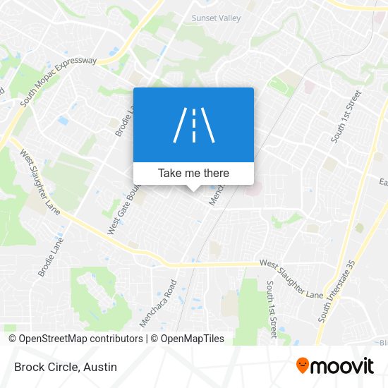 Mapa de Brock Circle