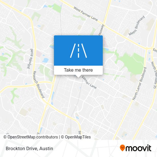 Mapa de Brockton Drive