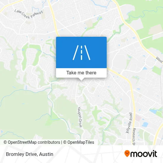 Bromley Drive map