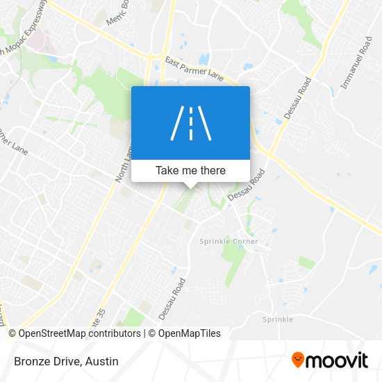 Mapa de Bronze Drive