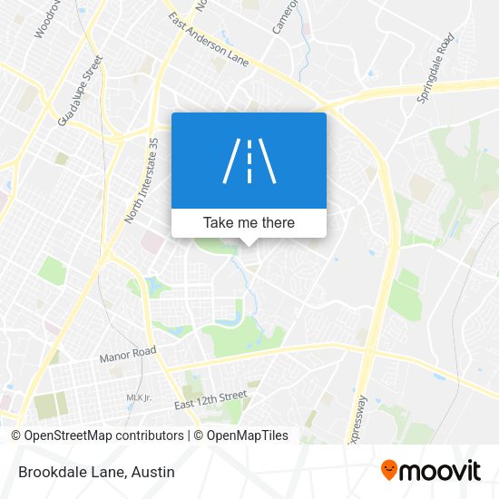 Mapa de Brookdale Lane