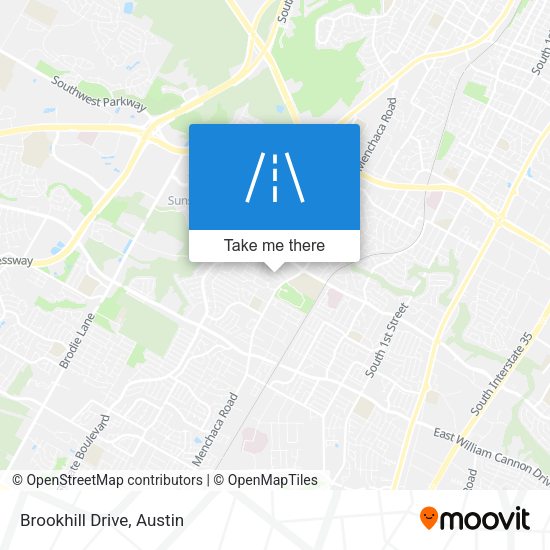 Mapa de Brookhill Drive