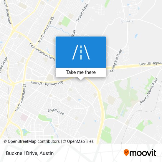 Mapa de Bucknell Drive