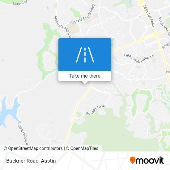 Mapa de Buckner Road