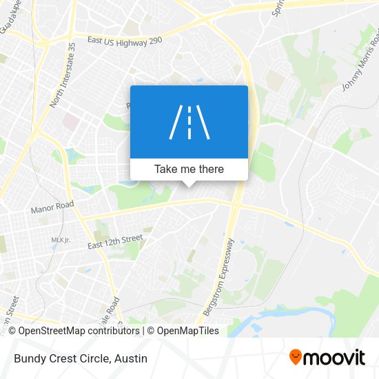 Mapa de Bundy Crest Circle