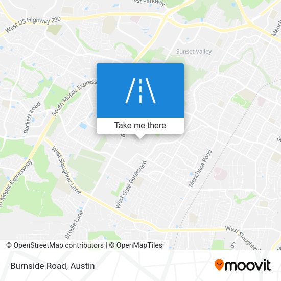 Mapa de Burnside Road