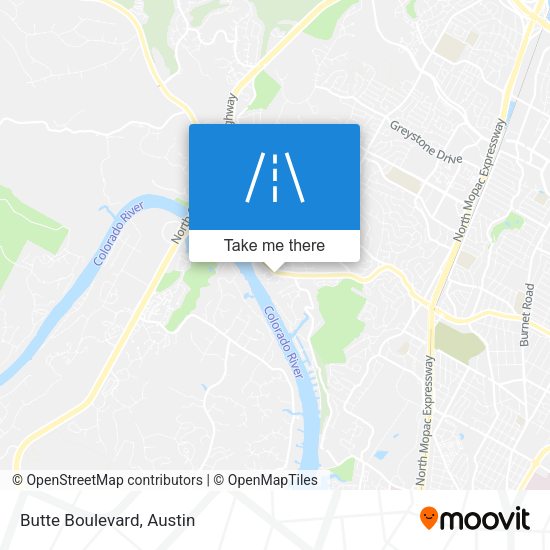 Mapa de Butte Boulevard