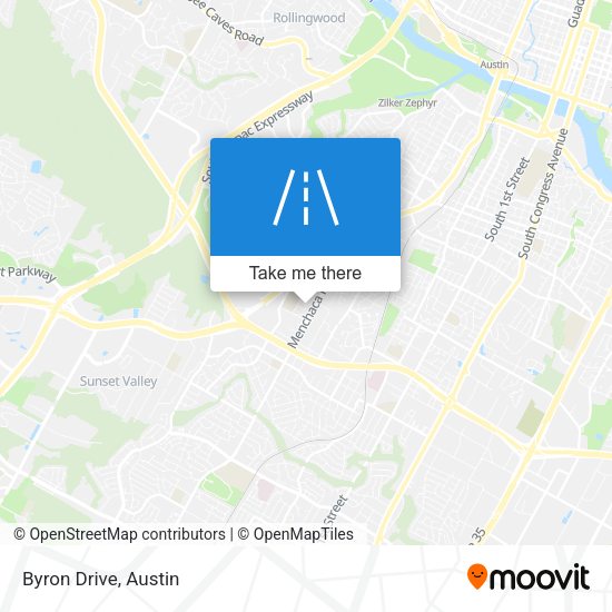Mapa de Byron Drive