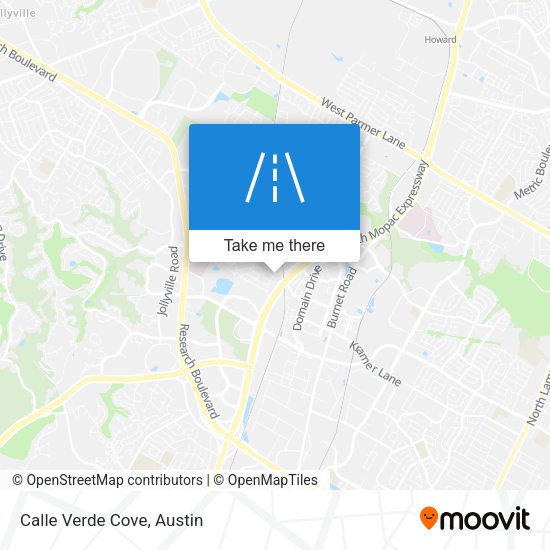 Mapa de Calle Verde Cove