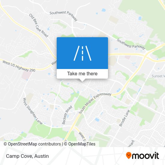 Mapa de Camp Cove
