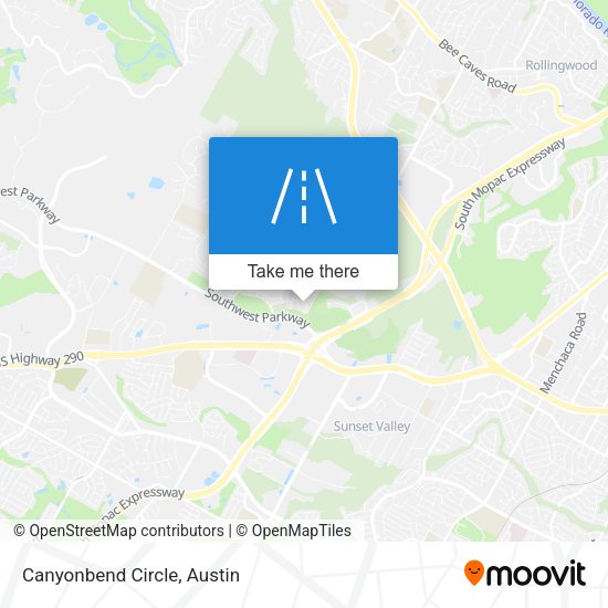 Mapa de Canyonbend Circle