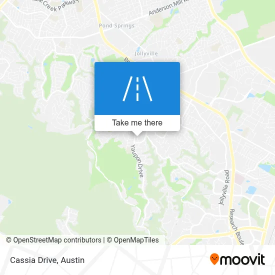 Cassia Drive map