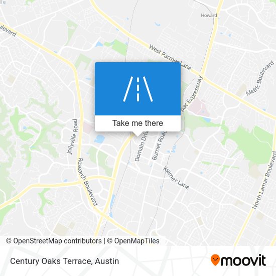 Mapa de Century Oaks Terrace