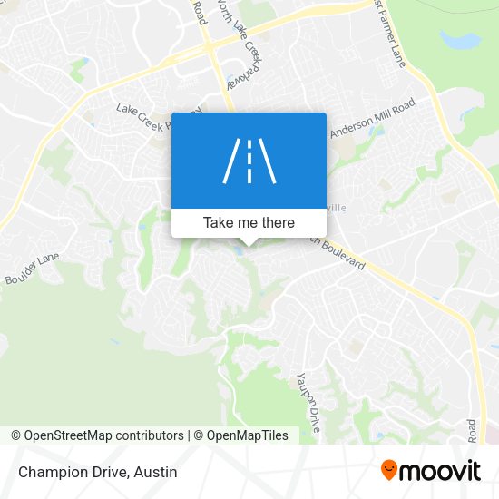 Mapa de Champion Drive